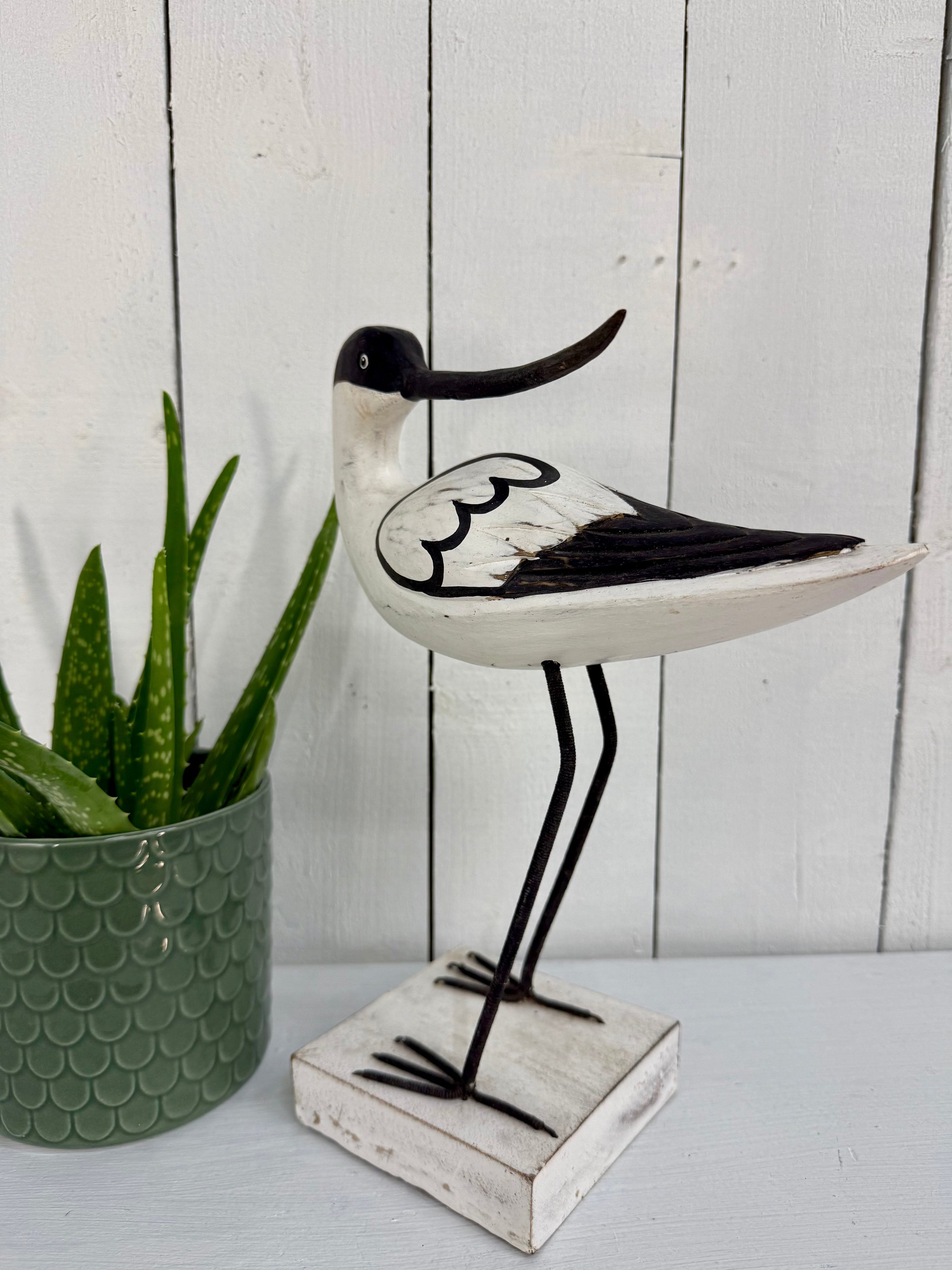 Large Wooden Bird Ornament