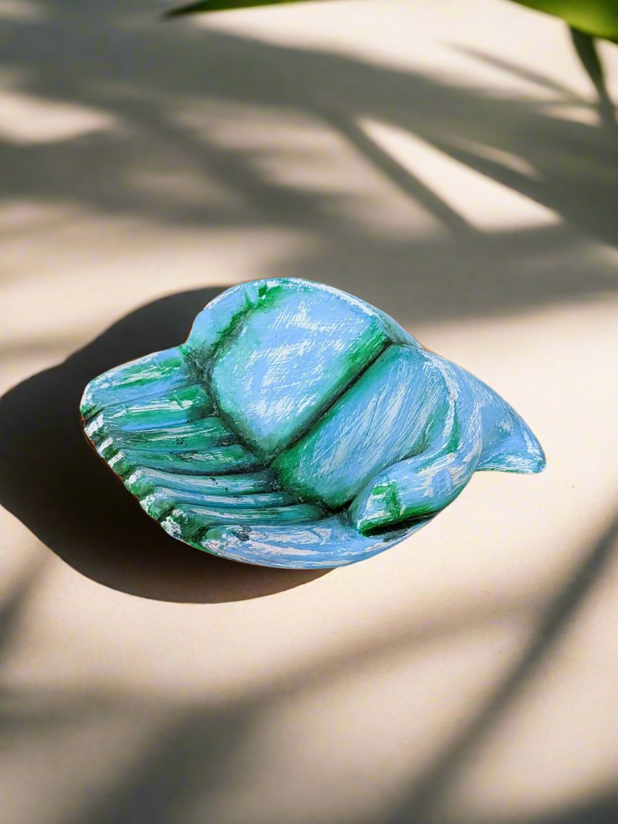 Blue Hands Dish