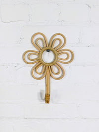Wicker Flower Coat Hanger