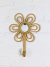Wicker Flower Coat Hanger