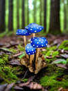 Blue Mushrooms