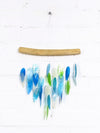 Blue Shell Driftwood Hanger