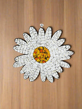 Mosaic Flower Wall Hanging