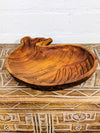 Wooden Whale Bowl