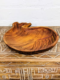 Wooden Whale Bowl