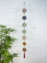 Long Wicker and Crochet Hanger