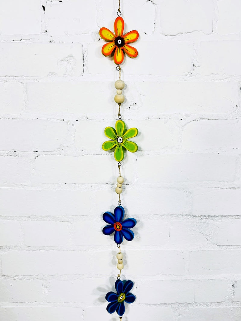 Bright Painted Flower String