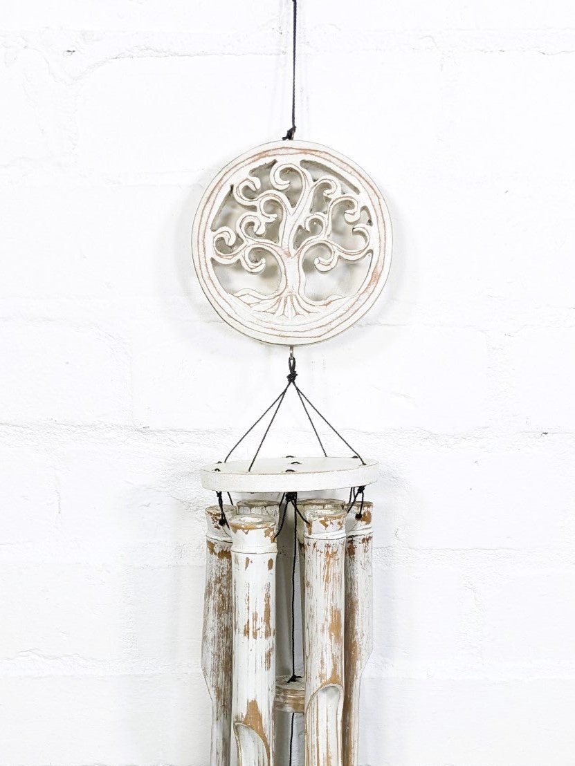 White Tree Of Life Windchime