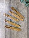 Set Of Five Plant Sticks
