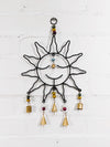 Metal Sun Hanger with Bells