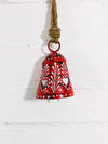 Metal Orange Painted Bell