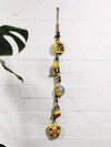 Hanging Painted Bells on String