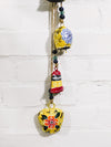 Hanging Painted Bells on String