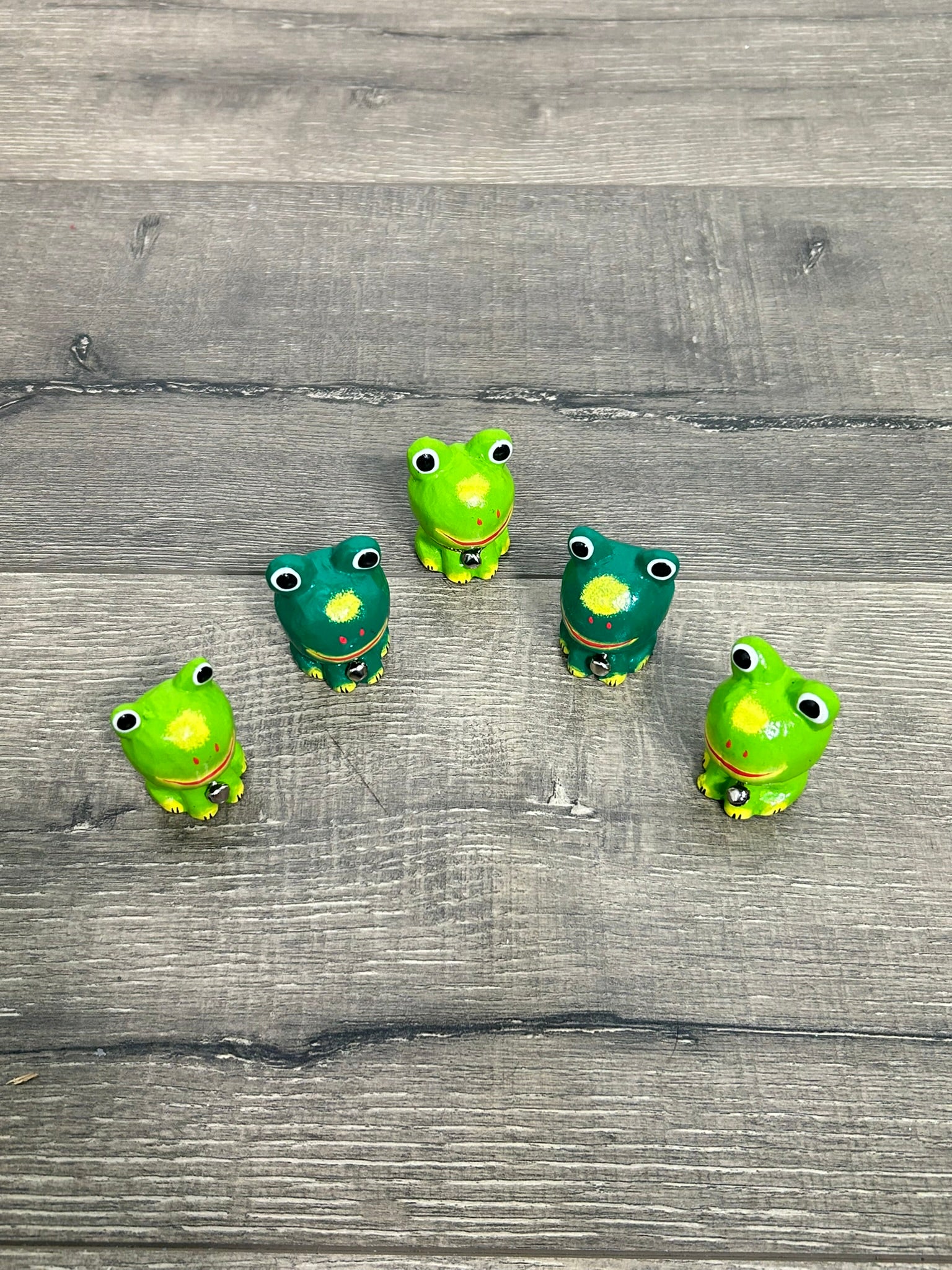 Set of 5 Frogs