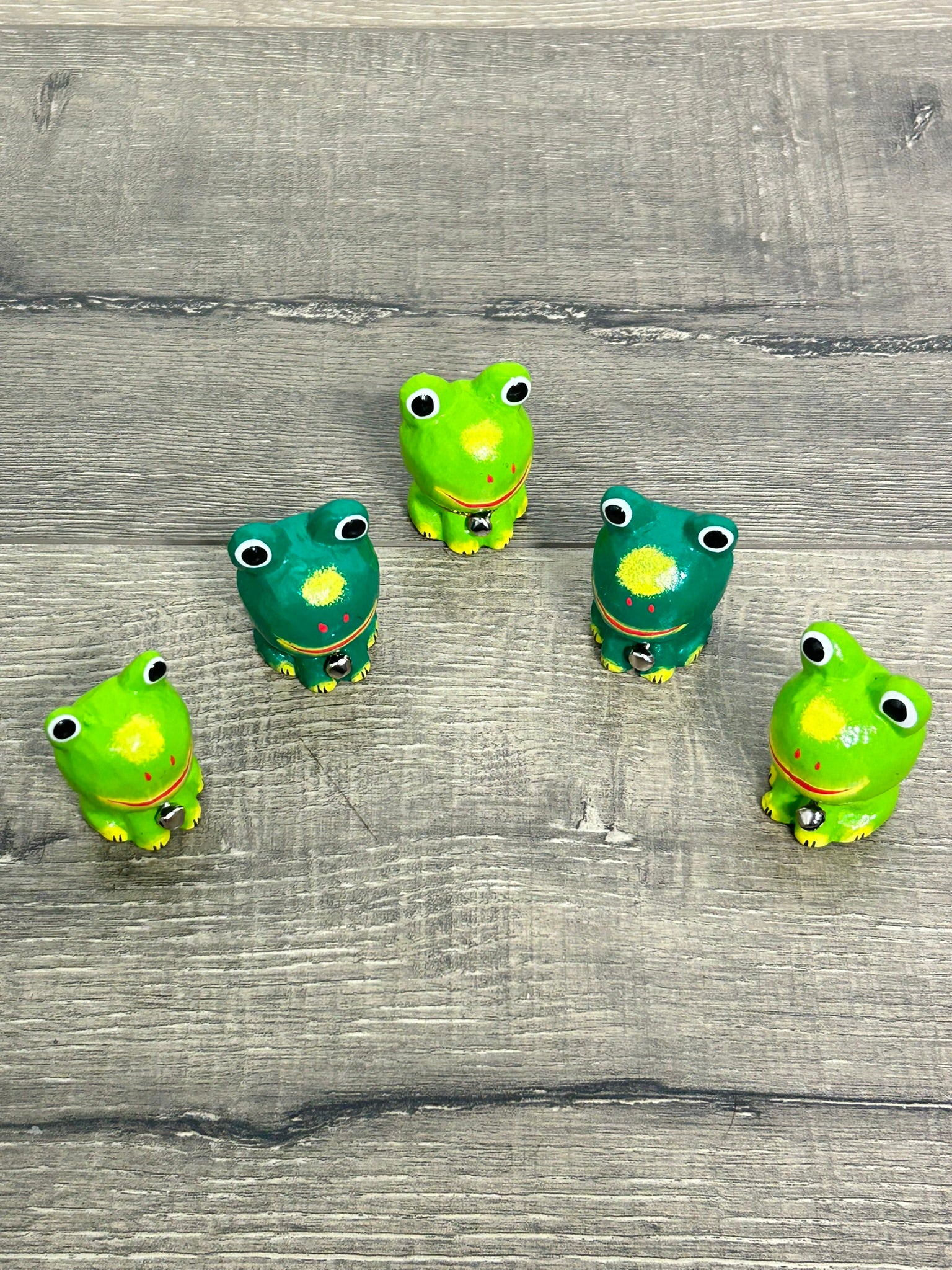 Set of 5 Frogs