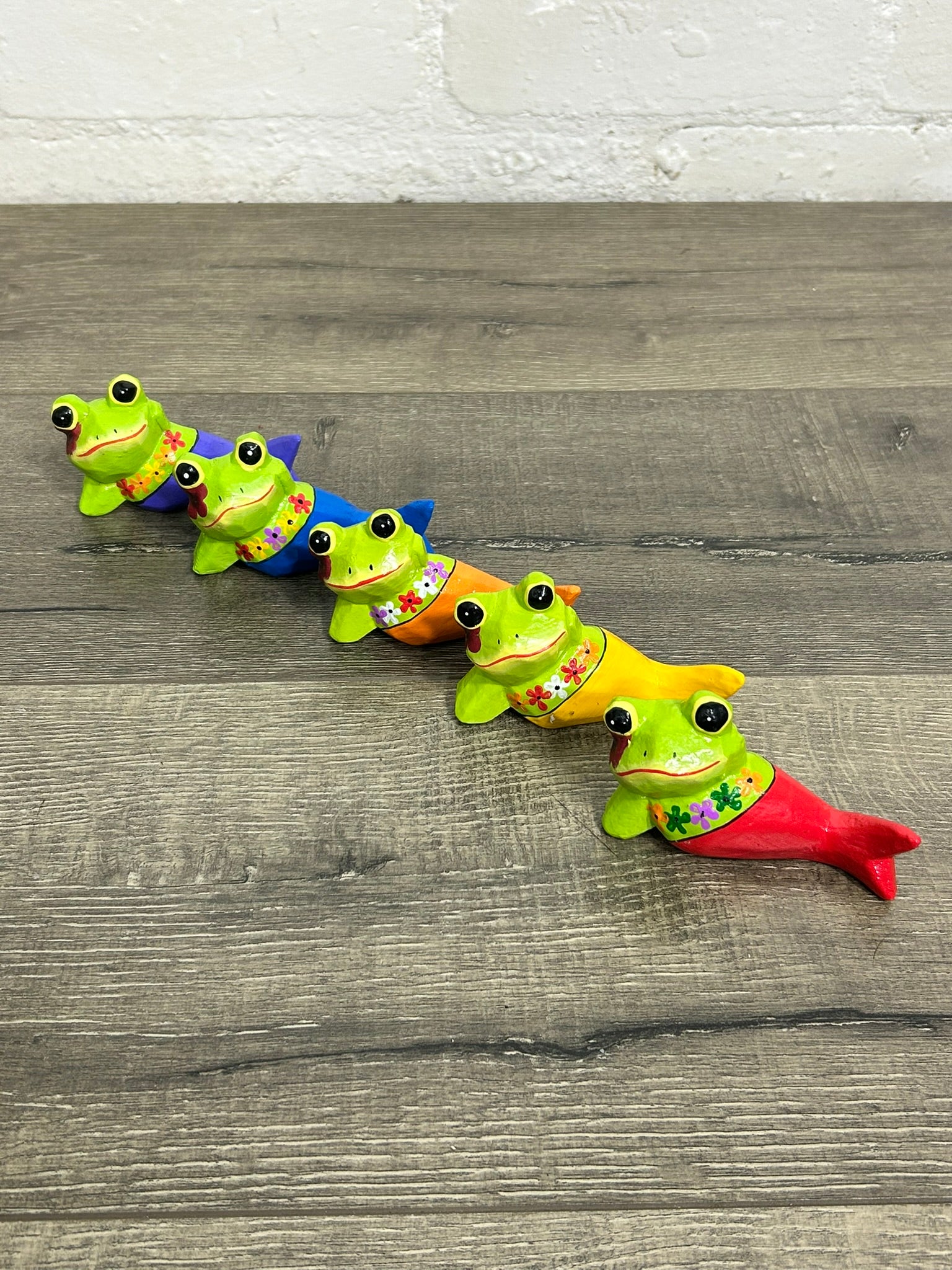 Set of 5 Mermaid Frogs