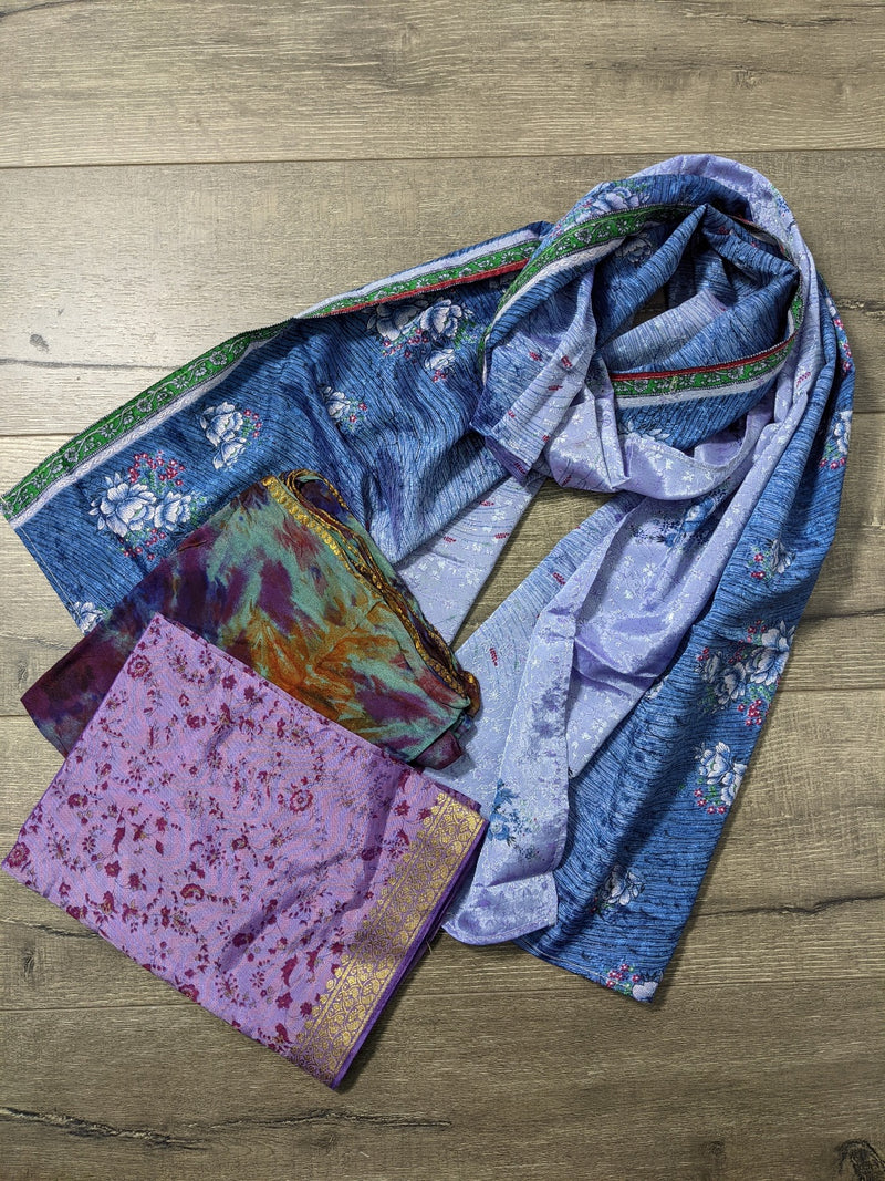 Recycled Sari Scarf