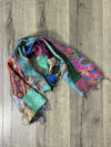 Patchwork Recycled Sari Scarf