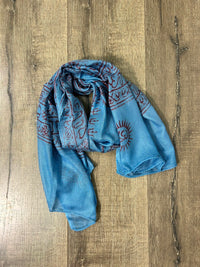 Assorted Prayer Print Scarf