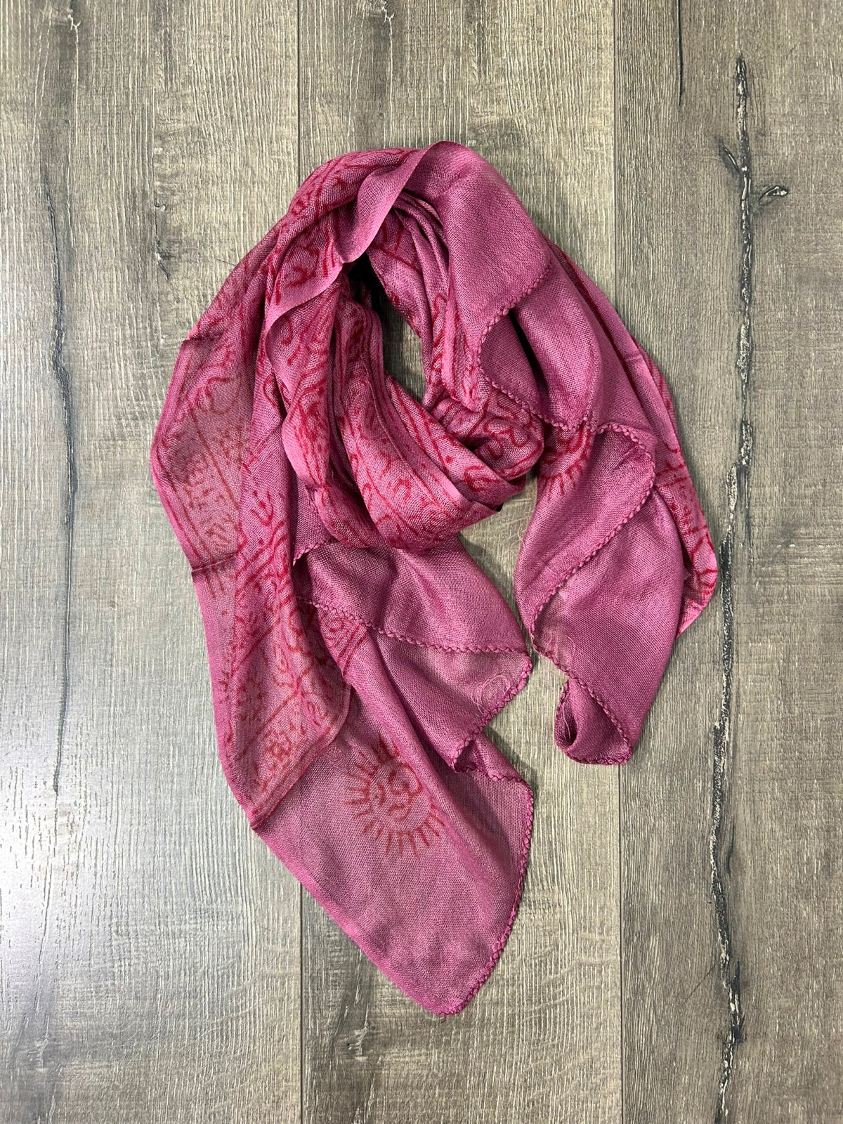 Assorted Prayer Print Scarf