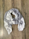Assorted Prayer Print Scarf