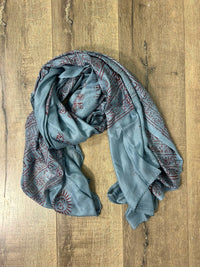 Assorted Prayer Print Scarf