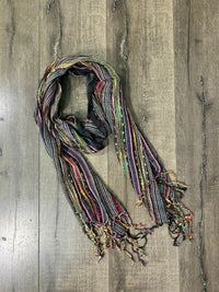 Assorted Striped Scarf