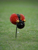 Metal Ladybird On Stick