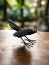 Metal Blackbird Tail Up