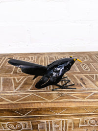 Metal Blackbird Tail Up