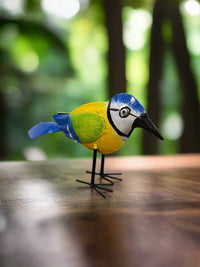 Metal Blue Tit