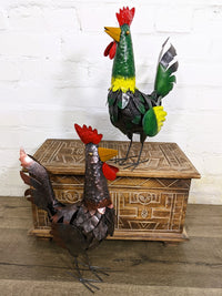 Large Metal Chicken