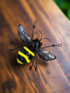 Metal Wall Bee Round