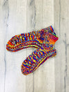 Rainbow Short Slipper Wool Socks