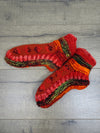 Lined Short Wool Socks