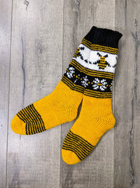 Bee Wool Socks