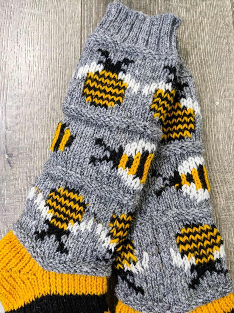 Bee Wool Socks