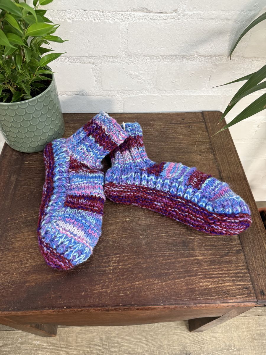Knitted Woollen Ankle Socks