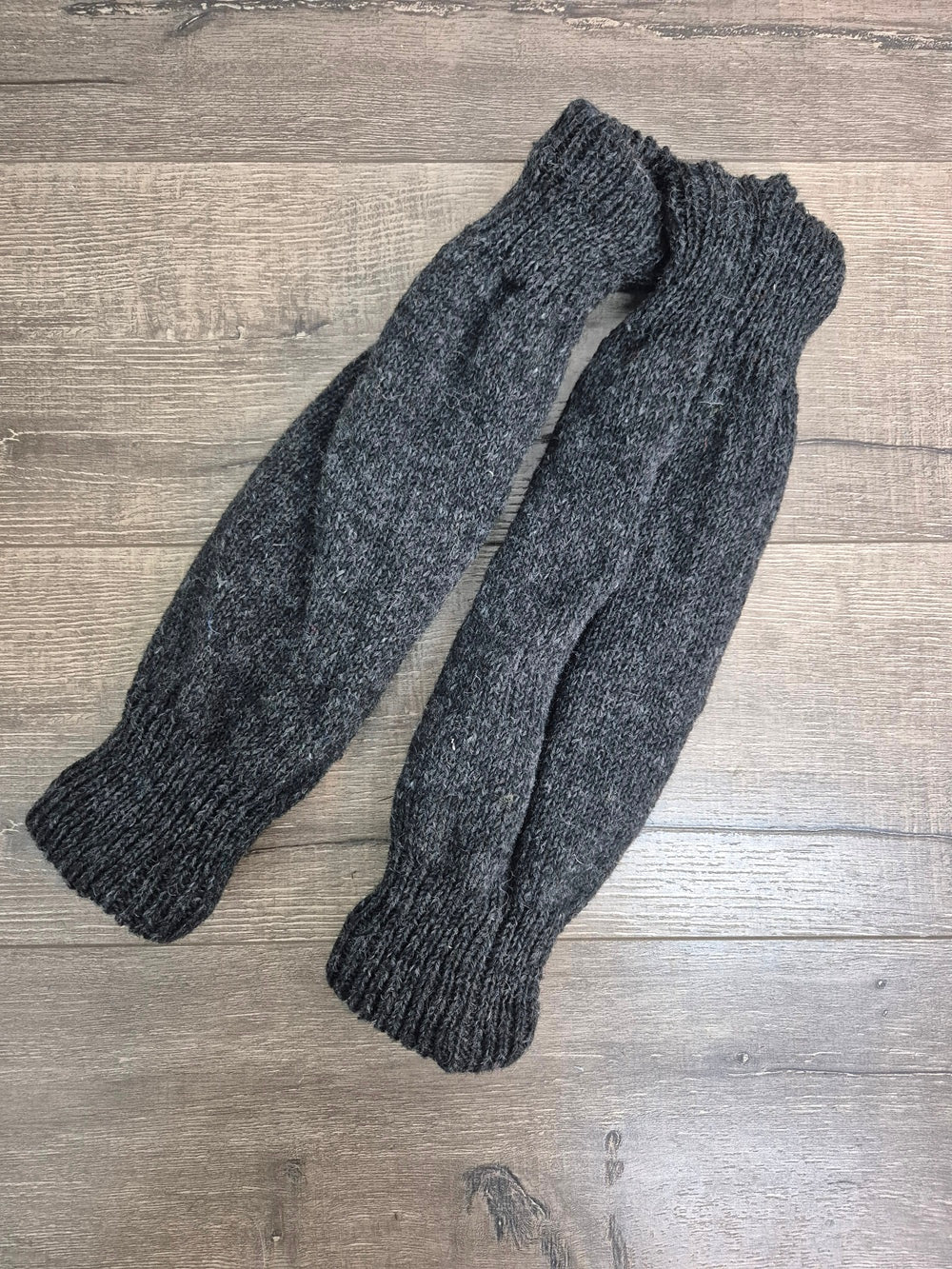 Plain Knitted Leg Warmers