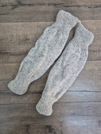 Plain Knitted Leg Warmers