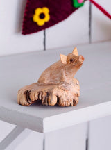 Pig On Parasite Wood