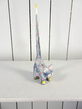 Tall Tail Wooden Spotty Cats