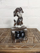 Dog Calendar Distressed