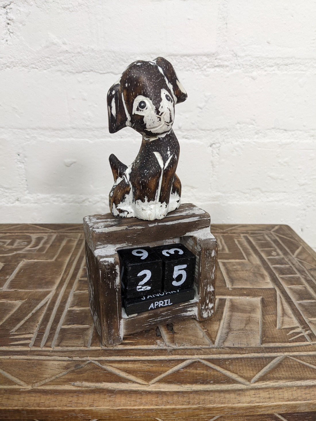 Dog Calendar Distressed