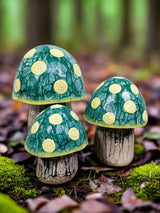 Set Of Three Chunky Toadstools