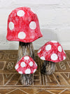 Set Of Three Toadstools