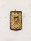 Greenman Carved Wall Hanger