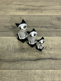 Set of 3 Cats with Bells