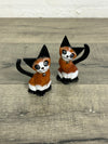 Set of 2 Cats with Bells