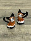 Set of 2 Cats with Bells